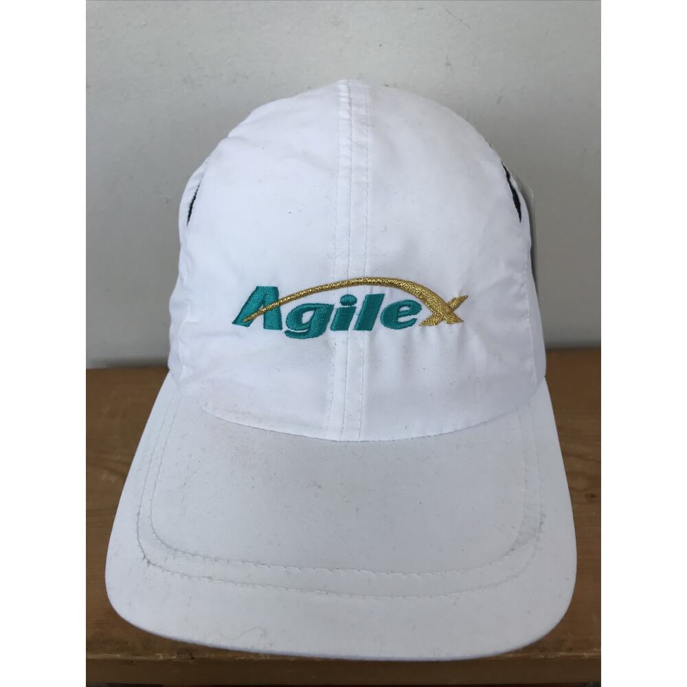 Magic Headwear Agile X White Nylon Activewear Baseball Cap Hat One Size